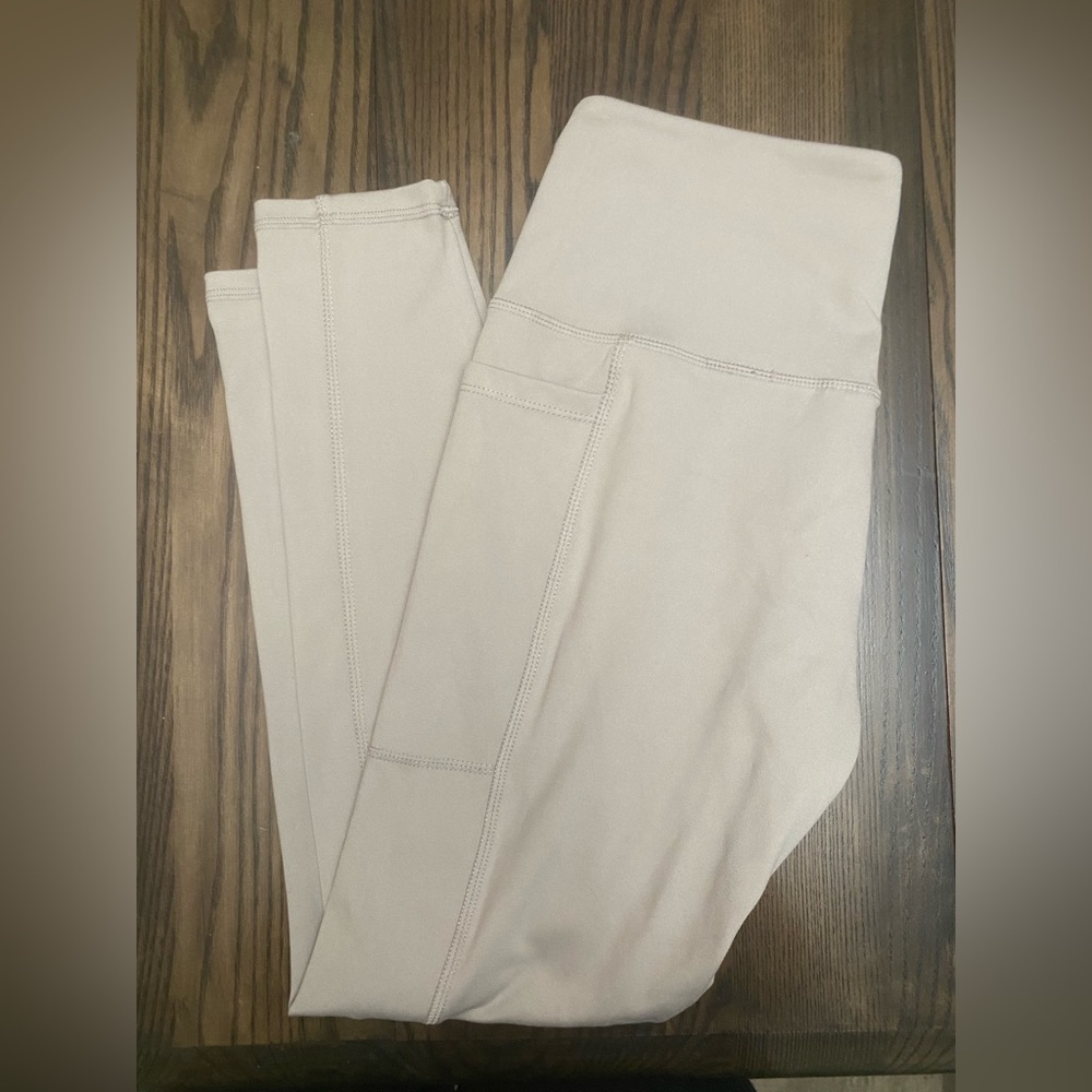 cream leggings